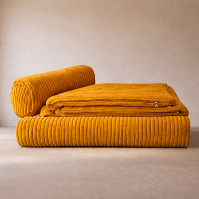 Housse — coloris Moutarde · Housse de canapé interchangeable