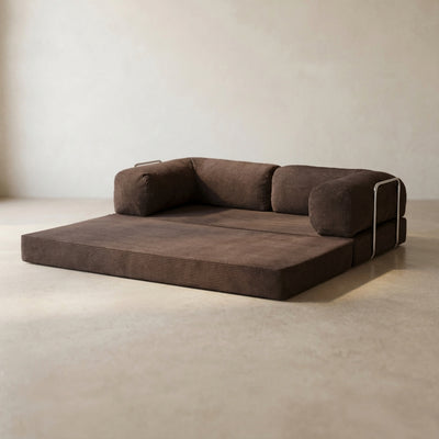 Louis Canapé — coloris Brown · Canapé velours côtelé déhoussable