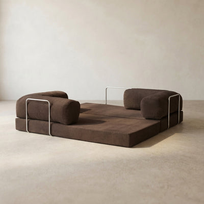Louis Canapé — coloris Brown · Canapé velours côtelé déhoussable